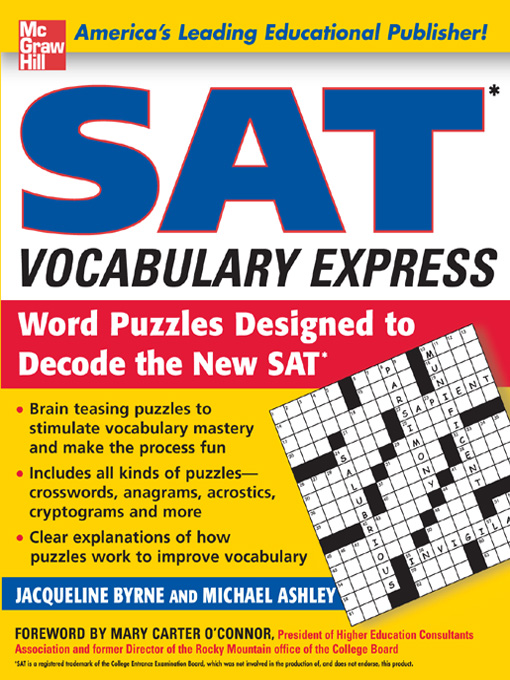 Title details for SAT Vocabulary Express by Jacqueline Byrne - Available